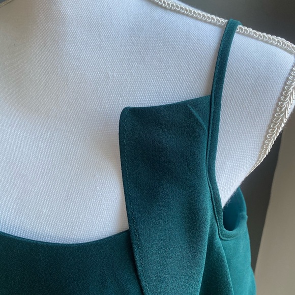 Nanette Lepore Ruffle Trim Dress in Evergreen - Picture 9 of 13